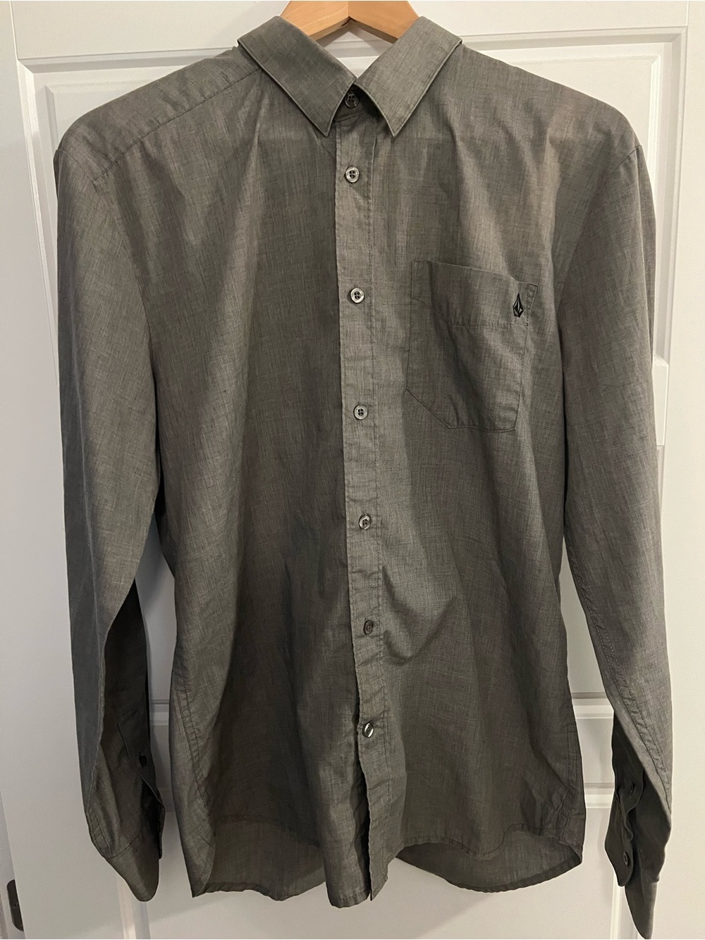 VOLCOM VINTAGE MENS BUTTON DOWN SHIRT